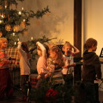 Kinder des Hörbie & Tönchen-Kurses beim "Nordischen Tanz"