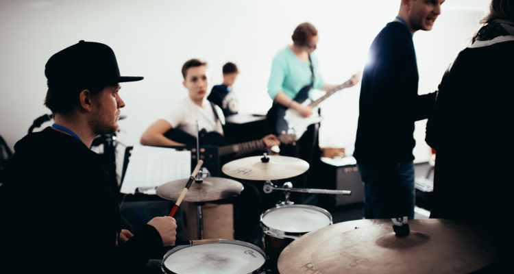 Bandcoaching beim FörderBand der Musikerfabrik Hannover