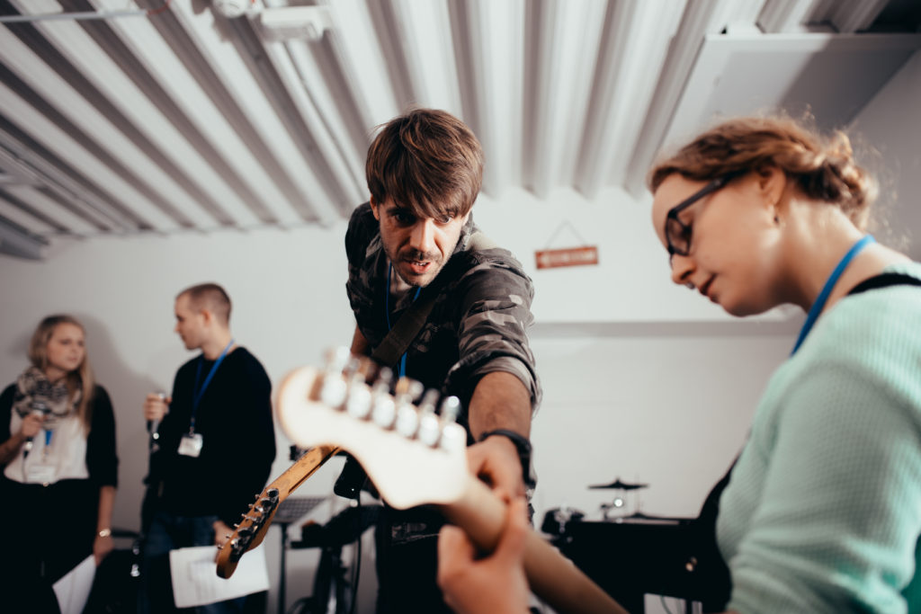 E-Gitarren Solo spielen